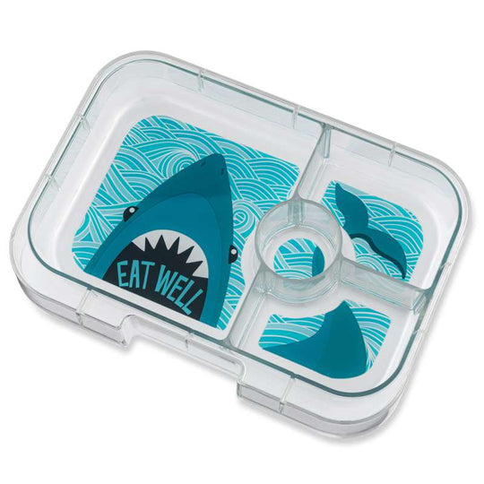 Yumbox Insatsbricka - Panino Tray - 4 fack - Haj