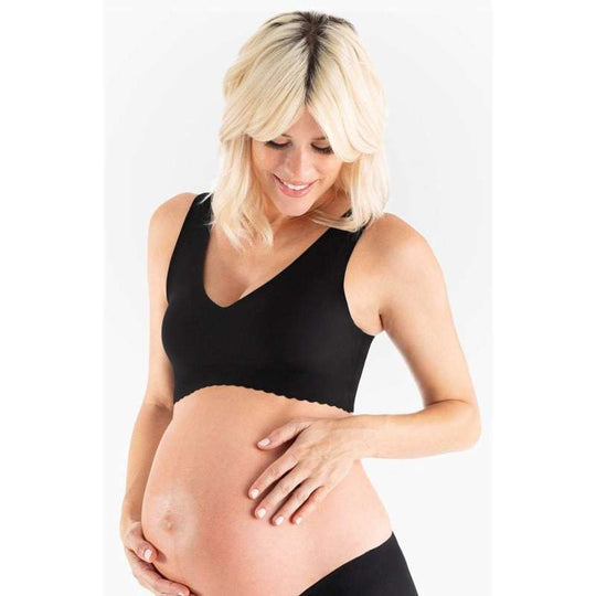 Belly Bandit- ANTI V NECK BRA - Svart