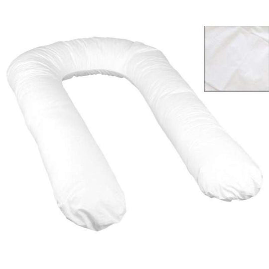 Fossflakes Superior Comfort-U gravidkudde/amningskudde 168x87x30 cm inkl. Jersey lakan