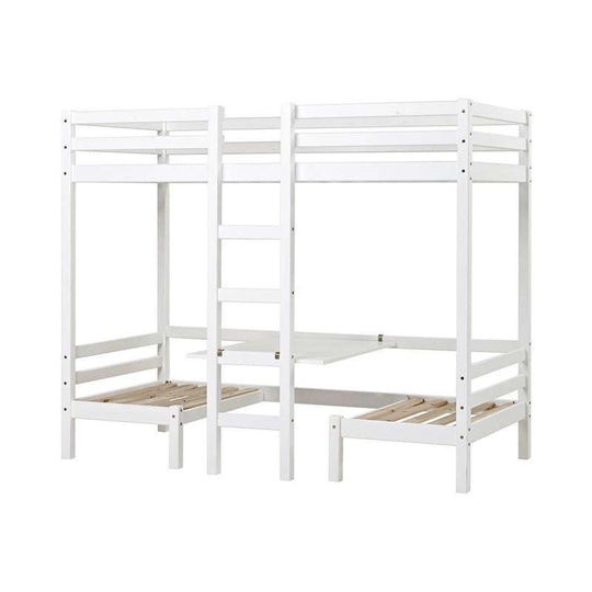 Hoppekids Jumbosäng - 90x200 cm - Vit