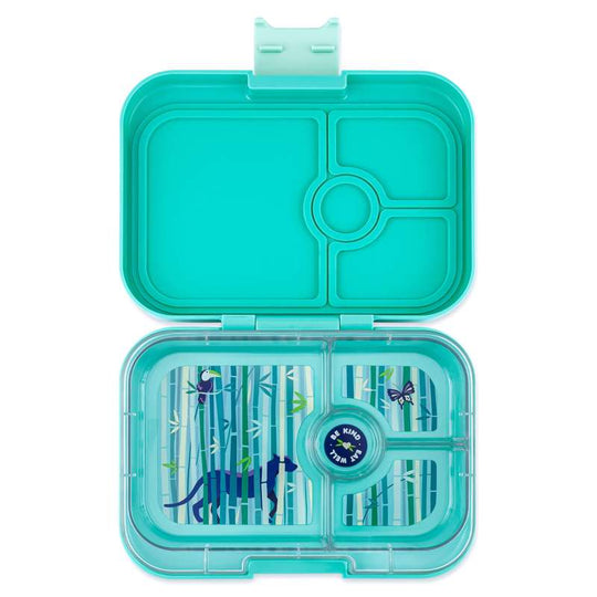 Yumbox Matlåda - Panino - 4 fack - Tropical Aqua/Panther