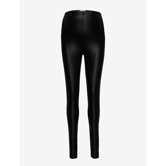 Mamalicious MLNEWTESSA Jersey HW Leggings læderbuks-Graviditetsbukser-Mammashop.dk
