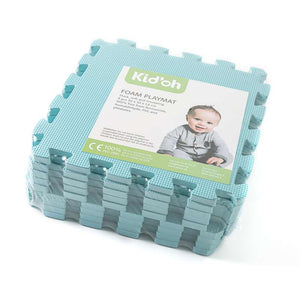 Kid'oh Lekmatta i tjockt skumgummi (9 stycken) - Dusty Blue