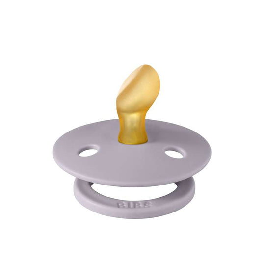 BIBS Anatomisk Colour Napp - Stl 1 - Naturgummi - Fossil Grey