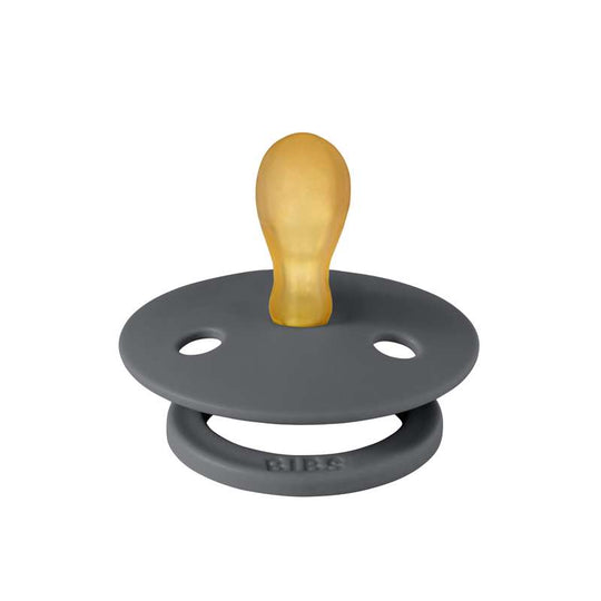 BIBS Symmetrisk Colour Napp - Stl 1 - Naturgummi - Iron