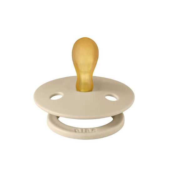 BIBS Symmetrisk Colour Napp - Stl 1 - Naturgummi - Vanilla