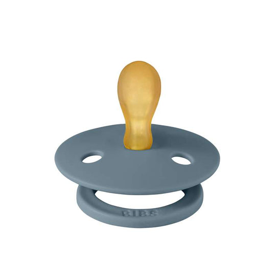 BIBS Symmetrisk Colour Napp - Stl 1 - Naturgummi - Petrol