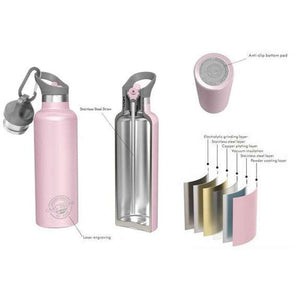 Carl Oscar Spirit TEMPFlask Vattenflaska - 0,7L - Rosa