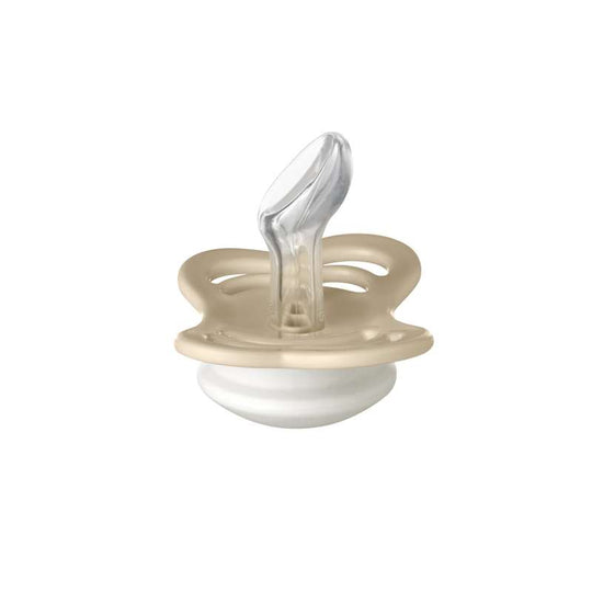 BIBS Couture Napp - Stl 1 - Silikon - GLOW - Vanilla