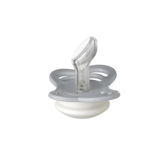 BIBS Couture Napp - Stl 1 - Silikon - GLOW - Cloud