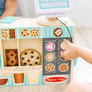 Melissa & Doug Lekmat café Barista kaffeshop