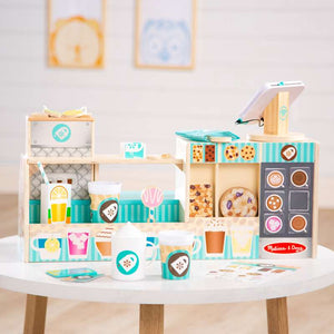 Melissa & Doug Lekmat café Barista kaffeshop