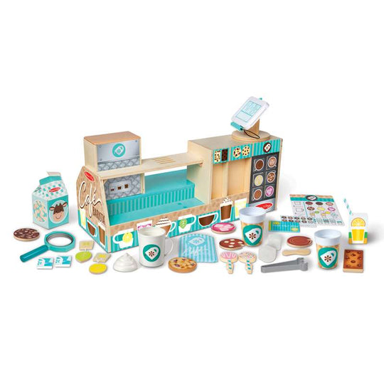 Melissa & Doug Lekmat café Barista kaffeshop