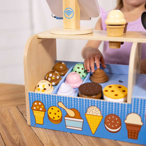 Melissa & Doug Lekmat Cool Scoops Glassbutik