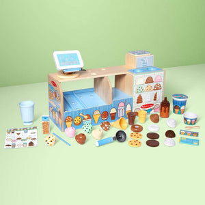 Melissa & Doug Lekmat Cool Scoops Glassbutik