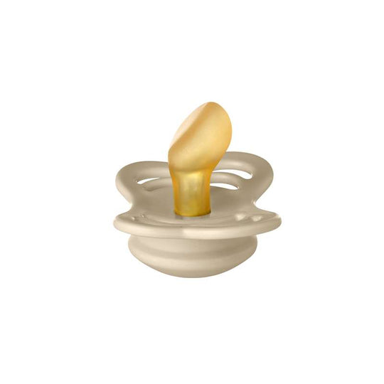 BIBS Couture Napp - Stl 1 - Naturgummi - Vanilla