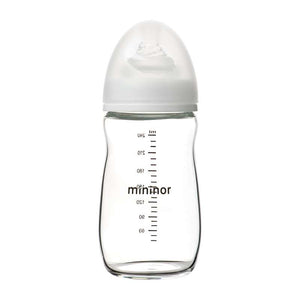Mininor sugflaska i glas 240 ml - 0m+