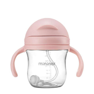 Mininor Sugrörskopp Tritan 220ml rosa