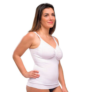Carriwell Back to You Amningstopp - Cami Seamless - Vit