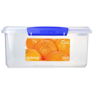 Sistema Madopbevaring - Klip It - Rectangle - 5L - Blå