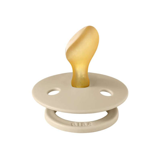 BIBS Anatomisk Colour Napp - Stl 2 - Naturgummi - Vanilla