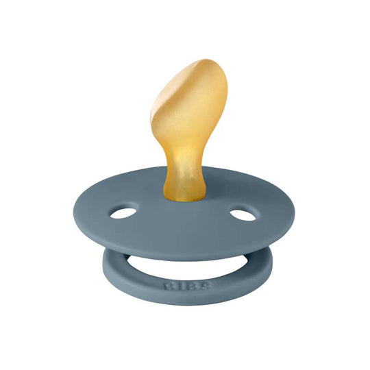 BIBS Anatomisk Colour Napp - Stl 2 - Naturgummi - Petrol