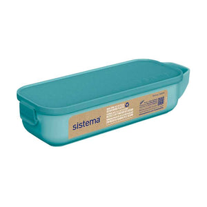 Sistema Ocean Bound Snackbox - Snack and Slide - 430 ml. - Teal Stone