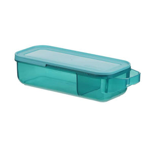 Sistema Ocean Bound Snackbox - Snack and Slide - 430 ml. - Teal Stone