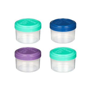 System Snackburkar - 4-pack - Runda - 35 ml - Ass.