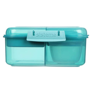 Sistema Ocean Bound Matlåda - Bento Cube - 1,25L - Teal Stone