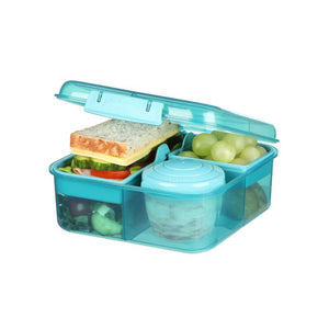 Sistema Ocean Bound Matlåda - Bento Cube - 1,25L - Teal Stone
