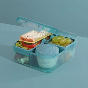 Sistema Ocean Bound Matlåda - Bento Cube - 1,25L - Teal Stone