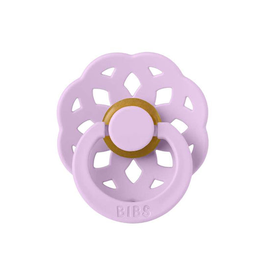 BIBS Boheme Napp - Stl 2 - Naturgummi - Violet Sky
