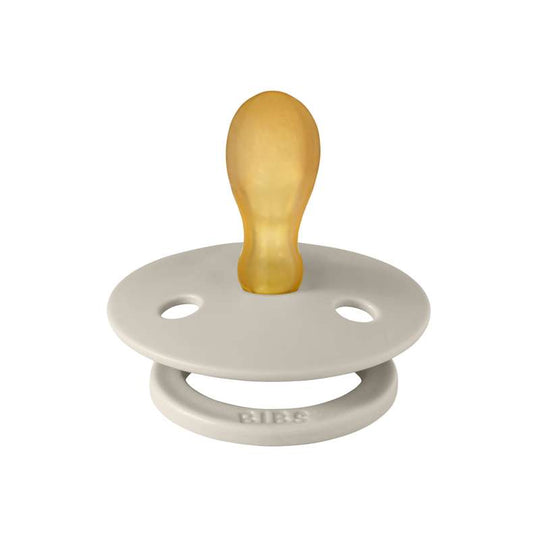 BIBS Symmetrisk Colour Napp - Stl 2 - Naturgummi - Sand