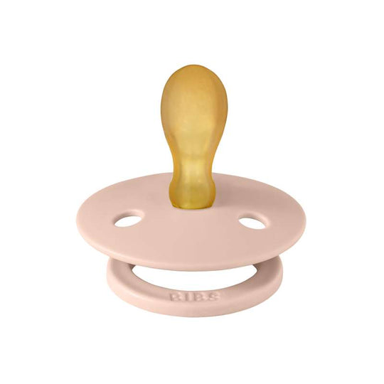 BIBS Symmetrisk Colour Napp - Stl 2 - Naturgummi - Blush