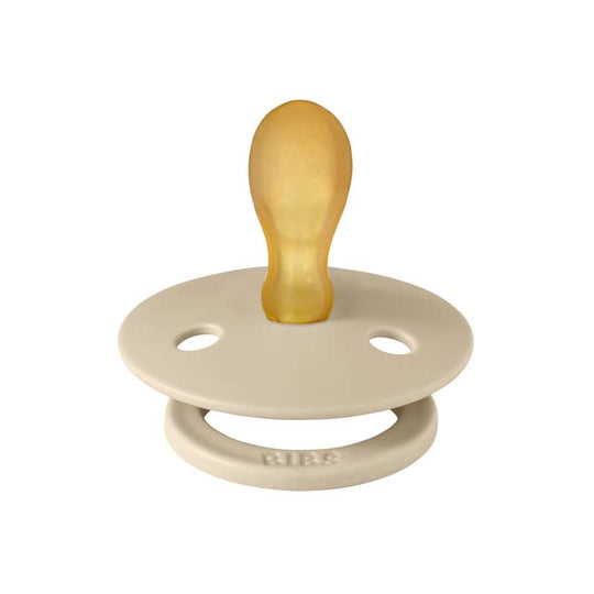 BIBS Symmetrisk Colour Napp - Stl 2 - Naturgummi - Vanilla