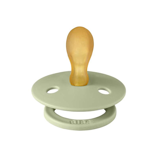 BIBS Symmetrisk Colour Napp - Stl 2 - Naturgummi - Sage