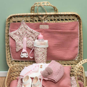 Asi Dreams Flaskhållare med hängrem - Vintage Rosa