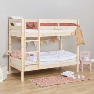 Hoppekids ECO Comfort våningssäng (flera storlekar) - Nature