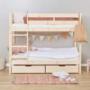Hoppekids ECO Comfort våningssäng (flera storlekar) - Nature
