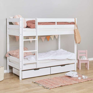 Hoppekids ECO Comfort våningssäng (flera storlekar) - Vit