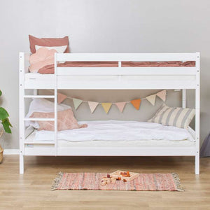 Hoppekids ECO Comfort våningssäng (flera storlekar) - Vit