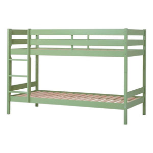 Hoppekids ECO Comfort våningssäng (flera storlekar) - Ljusgrön