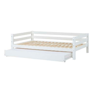 Hoppekids ECO Luxury Juniorsäng 120x200 cm - Vit