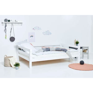 Hoppekids ECO Luxury Juniorsäng 120x200 cm - Vit