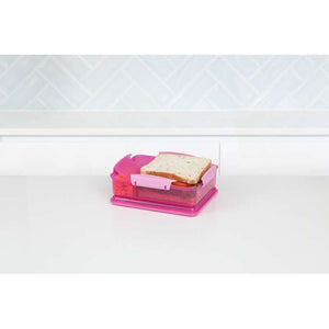 Sistema Matlåda - Snack Attack - 3 Fack - 975 ml - Rosa