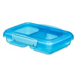 Sistema Snackbox - Small Split - 350 ml - Blå