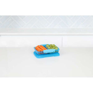 Sistema Snackbox - Small Split - 350 ml - Blå