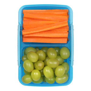 Sistema Snackbox - Small Split - 350 ml - Blå