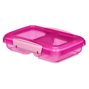 Sistema Snackbox - Small Split - 350 ml - Rosa